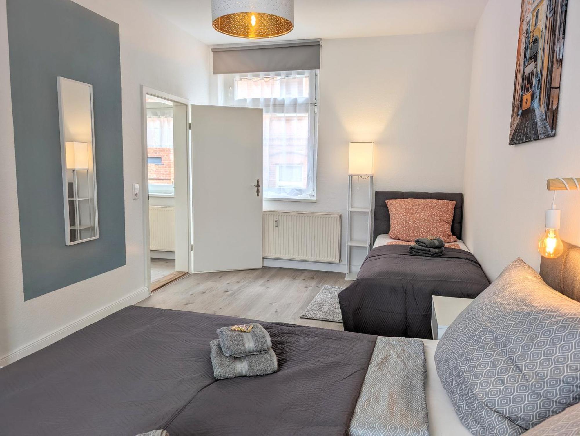 Casa Apartment Modern Vintage Flexibilitaet Pur- Perfektes Apartment Fuer Familien Und Geschaeftsreisende 5 Schlafplaetze, Vollausstattung, Amazon Prime & Parkplatz Inklusive Магдебург Экстерьер фото